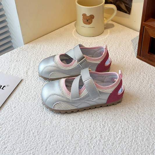 2025 Children Casual Sneakers for Girls Summer New Fashion Korean Style Soft Anti-slippery Versatile Breathable School Sandals