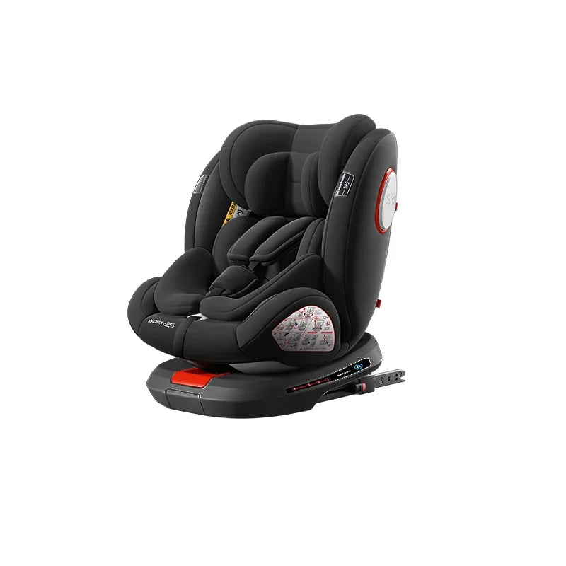 Baby Car Safety Seats with ISOFIX for Infant,ECE R129, Ergonomic Cushion, Five Point Safety Belt, Side Impact Shield, 0-12 Years