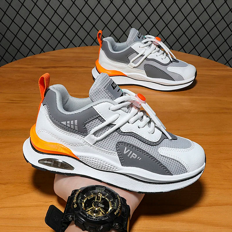 Kids Sports Shoes Trendy 2023 Casual Sneakers Free Shipping Mesh Childrens Running Shoes Comfortable Tennis Shoes for Boys