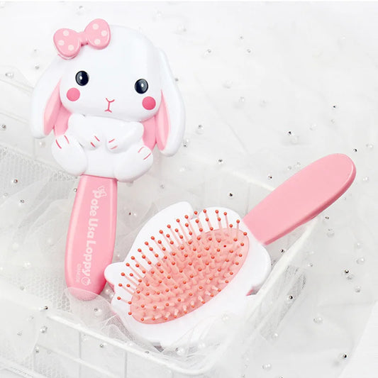 Baby Cute Cartoon Combs for Kids Air Cushion Massage Brushes Girls Children Princess Dress Make Up Hair Care Edge Brush Gifts