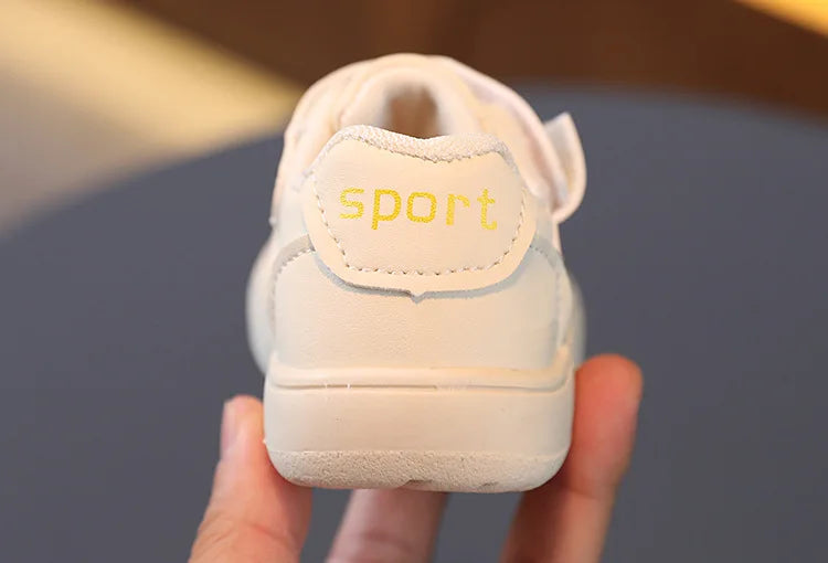 2024 New Children's Sneakers Kids Fashion Design Non-slip Casual Shoes Toddler Outdoor Shoes Boys Girls Hook Breathable Flats