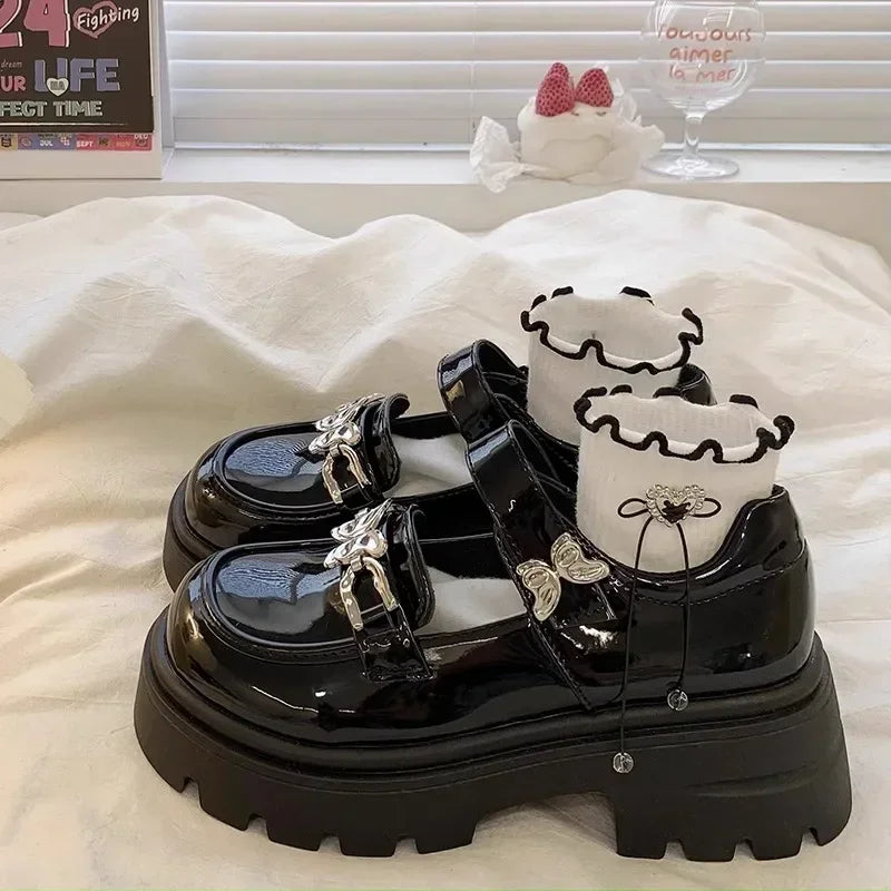 2024 Children Leather Shoes for Girls Autumn New Fashion Princess Soft Bottom Comfortable Casual Anti-slippery Versatile Shoes