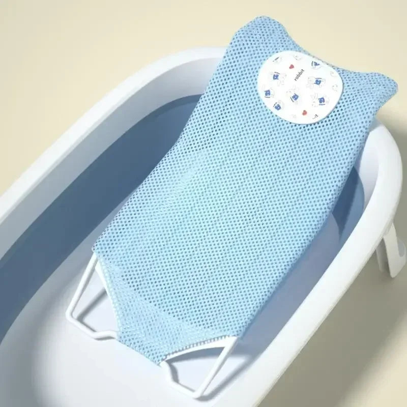 Arc Hook Design Artifact Bath Bed Cute Newborn Bath Tub 56x25cm Baby Bath Rack Cartoon Baby Bathing Bracket Baby Accessories