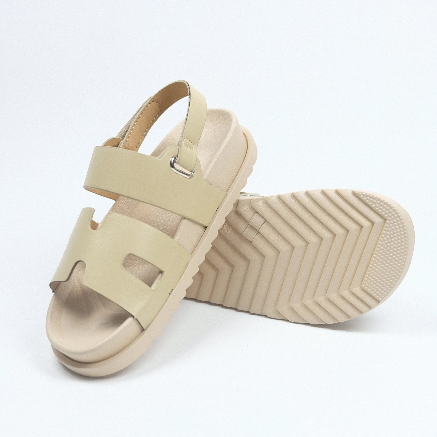 Kids Sandals For Girls Summer Casual Sandals Children Beach Shoes Open Toes Flat Non-slip Velcro Straps