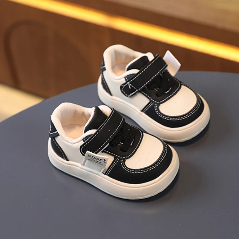 2024 New Children's Sneakers Kids Fashion Design Non-slip Casual Shoes Toddler Outdoor Shoes Boys Girls Hook Breathable Flats