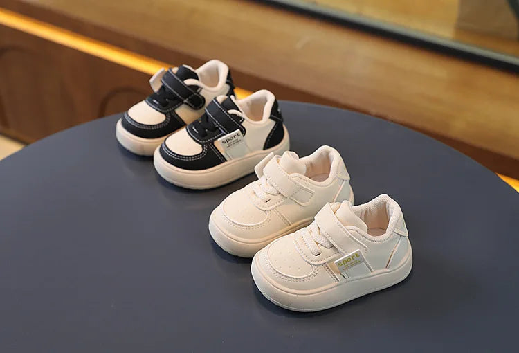 2024 New Children's Sneakers Kids Fashion Design Non-slip Casual Shoes Toddler Outdoor Shoes Boys Girls Hook Breathable Flats