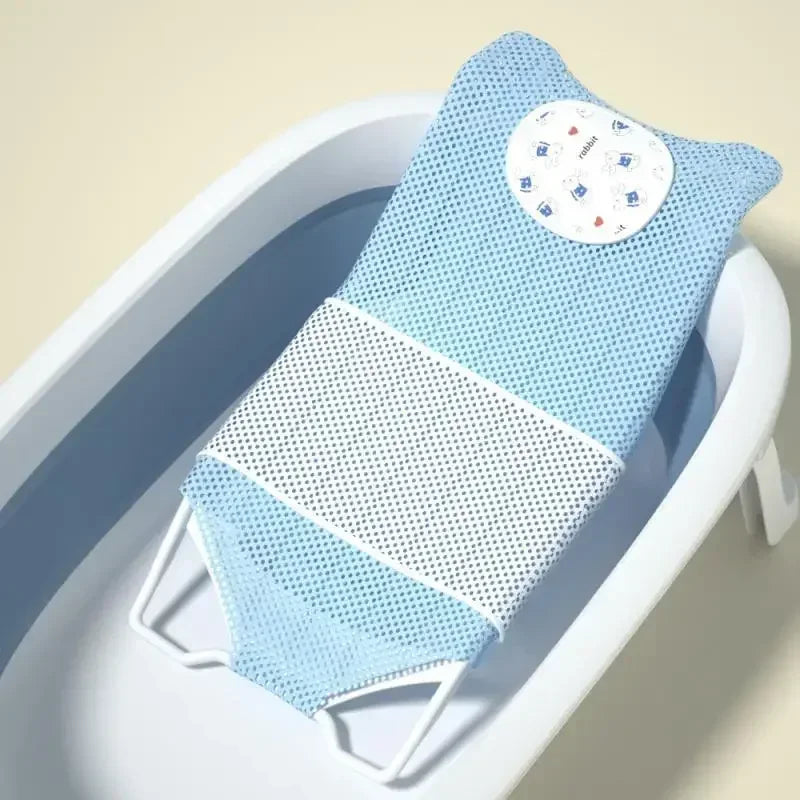 Arc Hook Design Artifact Bath Bed Cute Newborn Bath Tub 56x25cm Baby Bath Rack Cartoon Baby Bathing Bracket Baby Accessories