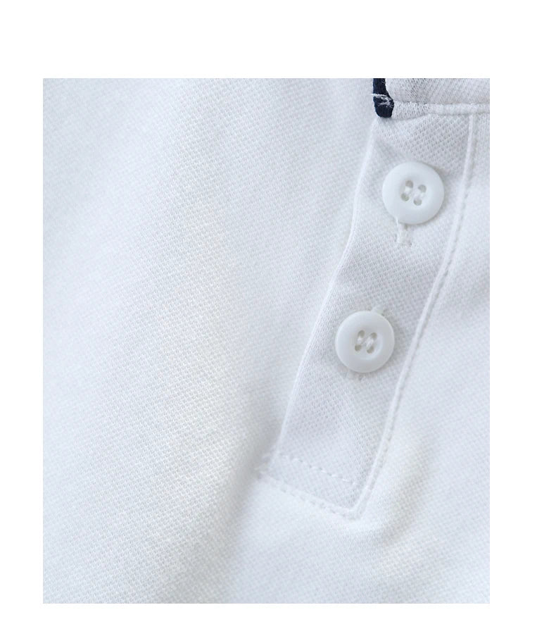Children's & boys summer short sleeved cotton Polo Shirts T-shirt for preschool boys school outdoor top for children's clothing