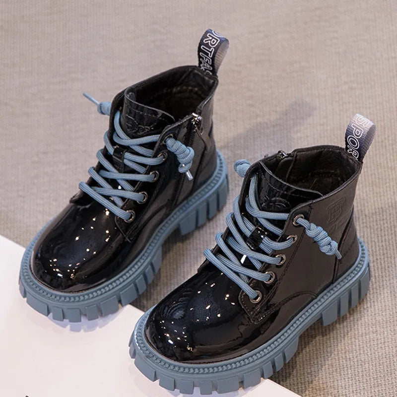 Winter Kids' Snow Boots – Thick Warm Faux Fur Boots for Boys and Girls, Soft-Soled, Anti-Slip Fashion Footwear for Babies and Children