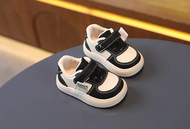 2024 New Children's Sneakers Kids Fashion Design Non-slip Casual Shoes Toddler Outdoor Shoes Boys Girls Hook Breathable Flats