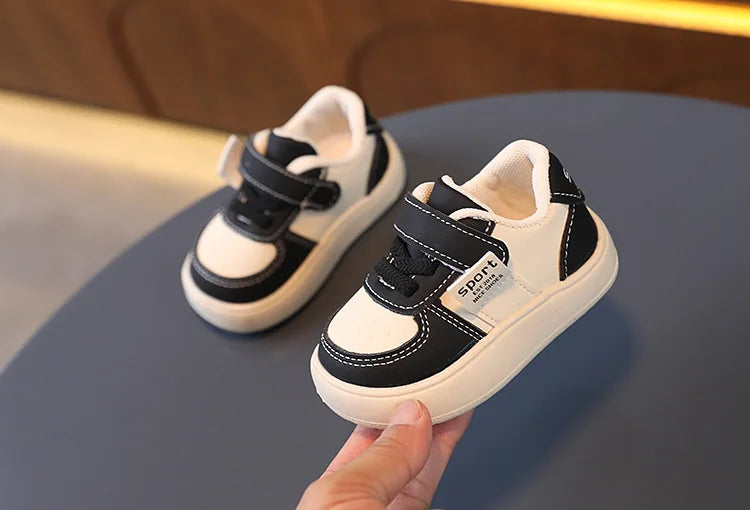 2024 New Children's Sneakers Kids Fashion Design Non-slip Casual Shoes Toddler Outdoor Shoes Boys Girls Hook Breathable Flats